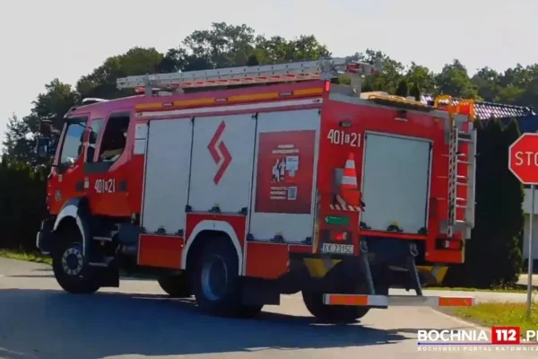 Upadek dziecka ze schodów w Rdzawie. LPR transportował poszkodowanego do Krakowa