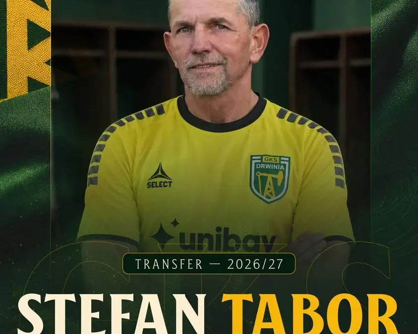 59-letni Stefan Tabor nowym zawodnikiem GKS Drwinia