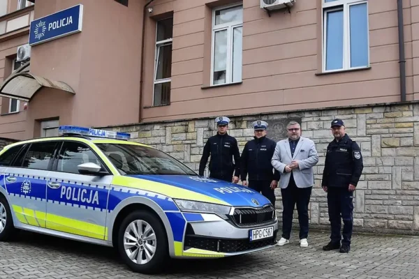 Nowa Skoda Octavia dla bocheńskiej drogówki