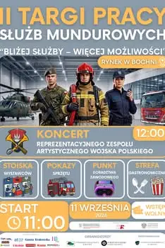 Targi Pracy Służb Mundurowych w Bochni – już 11 września