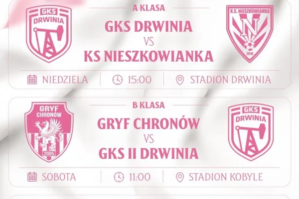 Piłkarski weekend w Drwini: trzy drużyny GKS w akcji