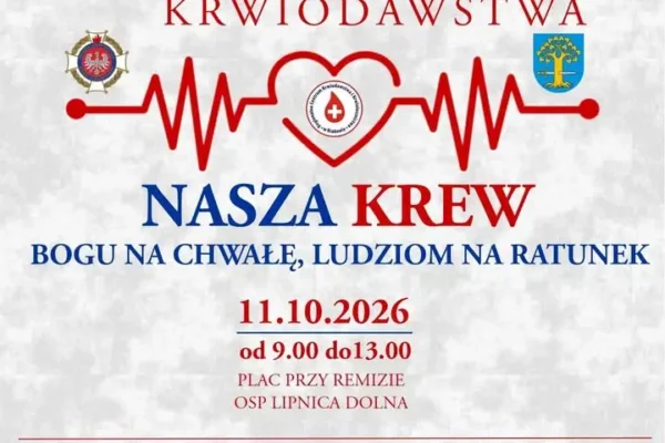 14. akcja krwiodawstwa w Lipnicy Dolnej – ostatnia w tym roku