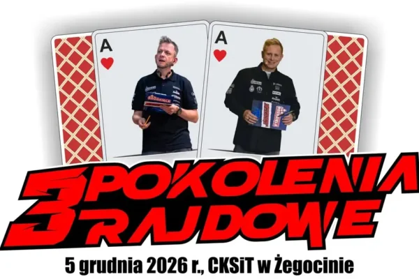 Trzy Pokolenia Rajdowe 2026 w Żegocinie – znamy prowadzących!