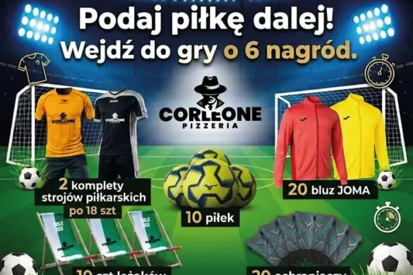 Konkurs „Podaj piłkę dalej” – głosuj na swoją drużynę i walcz o nagrody