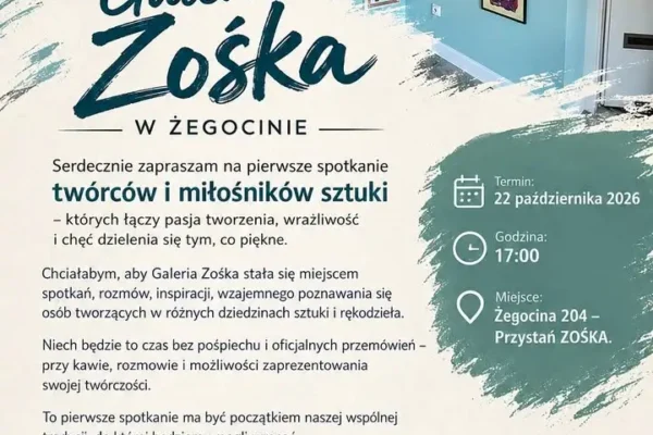 Pierwsze spotkanie twórców i miłośników sztuki w Galerii ZOŚKA w Żegocinie