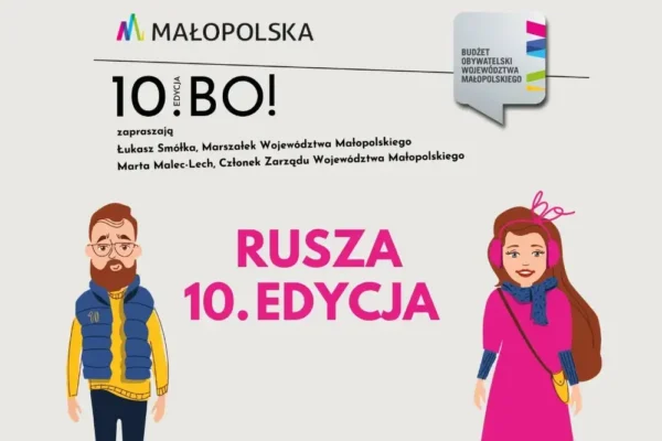 Małopolska: Rusza 10. edycja Budżetu Obywatelskiego. Nabór potrwa do 30 października