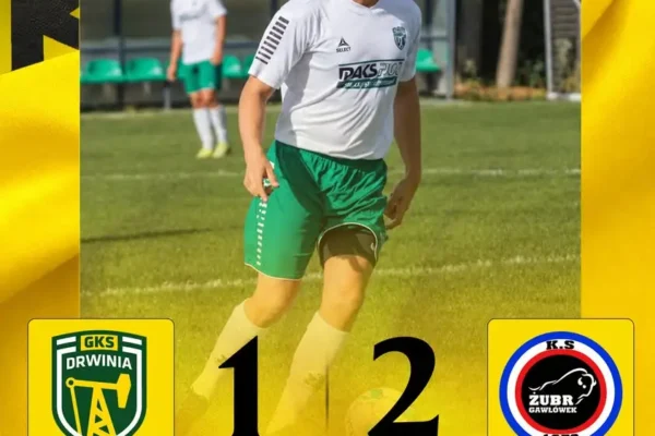 Derby dla lidera. GKS II Drwinia przegrywa z Żubrem Gawłówek 1:2