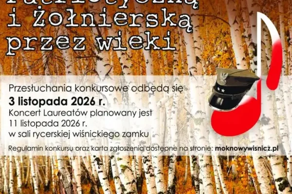 XXIV Festiwal Pieśni Patriotycznej i Żołnierskiej w Nowym Wiśniczu – zgłoszenia otwarte