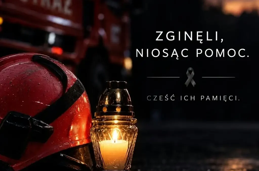 Tragedia w Nisku: dwóch strażaków zginęło podczas akcji gaśniczej