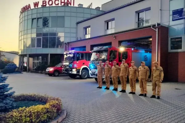 Strażacy z powiatu bocheńskiego oddali hołd poległym kolegom z Niska