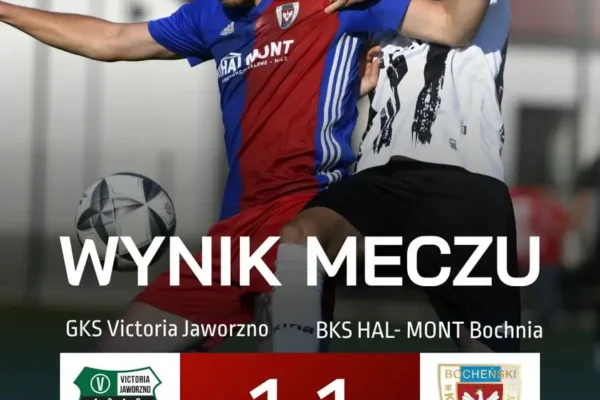 BKS Bochnia wywozi cenny punkt z Jaworzna po remisie z wiceliderem