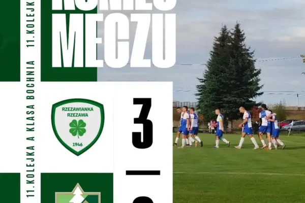Rzezawianka wygrywa derby z KR Jodłówka. Trzy bramki i pewne zwycięstwo