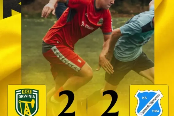 GKS II Drwinia zremisował z Tarnavią Tarnawa 2:2 po dramatycznej końcówce