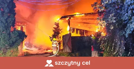 Gmina Lipnica Murowana organizuje pomoc dla rodziny poszkodowanej w pożarze